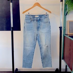 Madewell The Perfect Vintage Jean In Rosabelle Wash: Comfort Stretch Edition